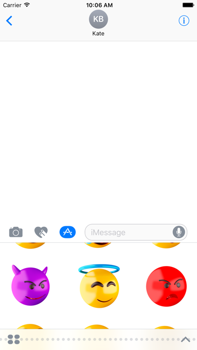 Screenshot #2 pour 3D Emojis by Emoji World