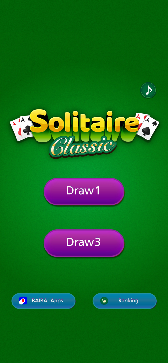 Solitaire Classic  Fun games