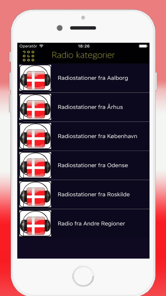 Radio Denmark FM - Live Radios Stations Online Dk - 1.1.1 - (iOS)