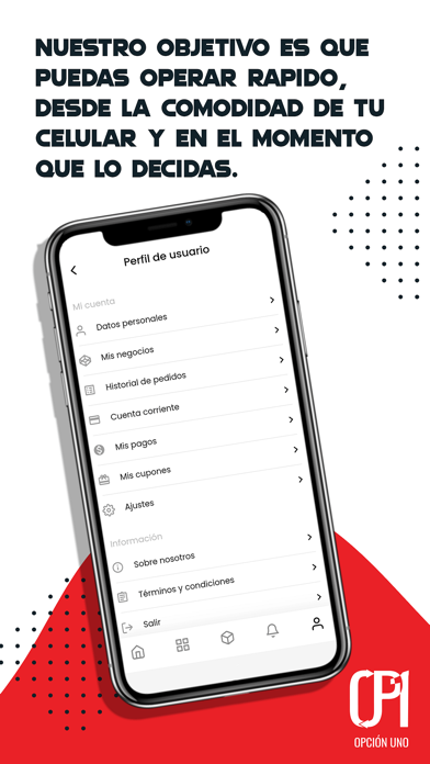 Opcion Uno: Venta Mayorista Screenshot