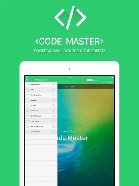 Code Master - Source Code Editor
