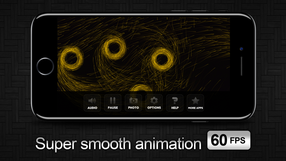 #3. Gravity - Light Particles Manipulation App (iOS) Podle: Kfirapps Limited