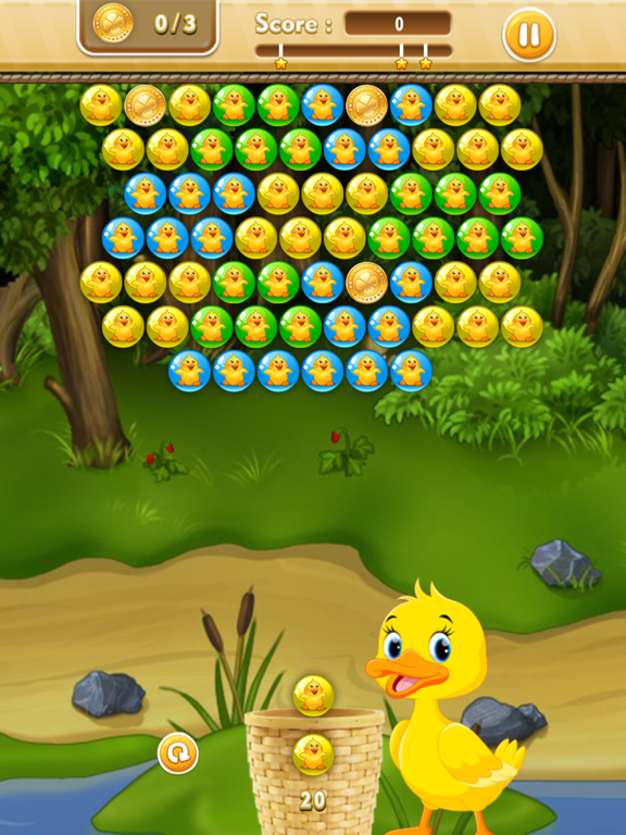 Poultry Farm - Bubble Shooter iPad screenshot