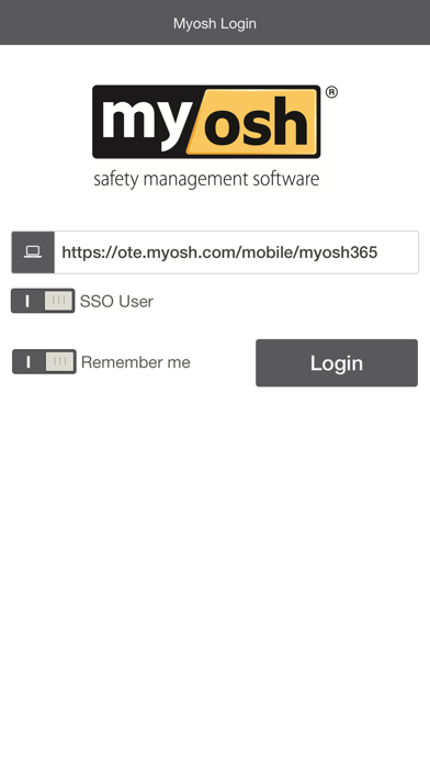 Screenshot #1 pour myosh Safety Management