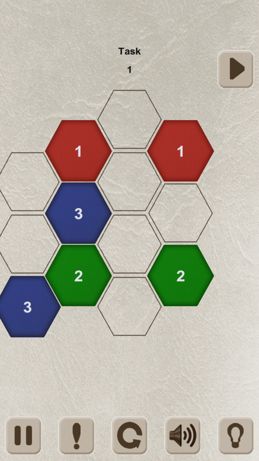 #2. Color Lines. Hexagon (iOS) 由: Ruslan Goncharenko