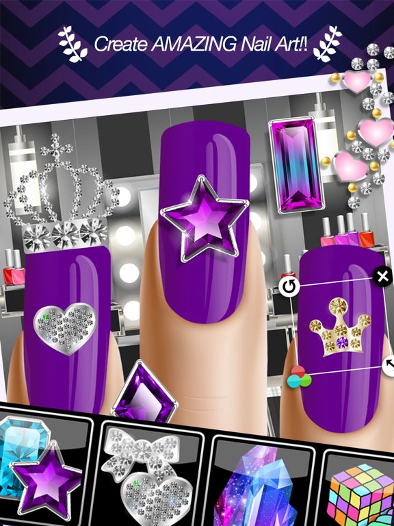 Screenshot #6 pour Dress Up and Makeup: Manicure - Nail Salon Games 1