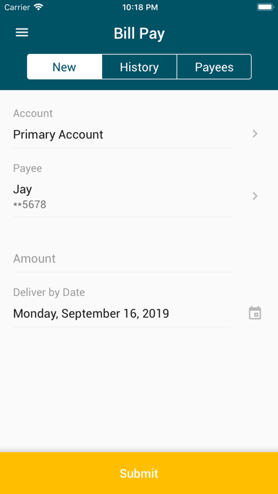 New Horizons CU Mobile Banking Screenshot