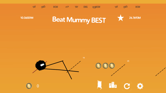 Mummy Legs beat daddys long legs