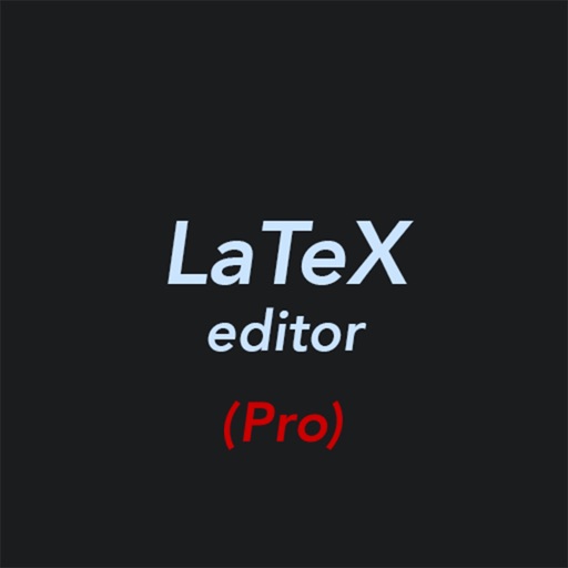 Pro LaTeX Formula Editor iOS App
