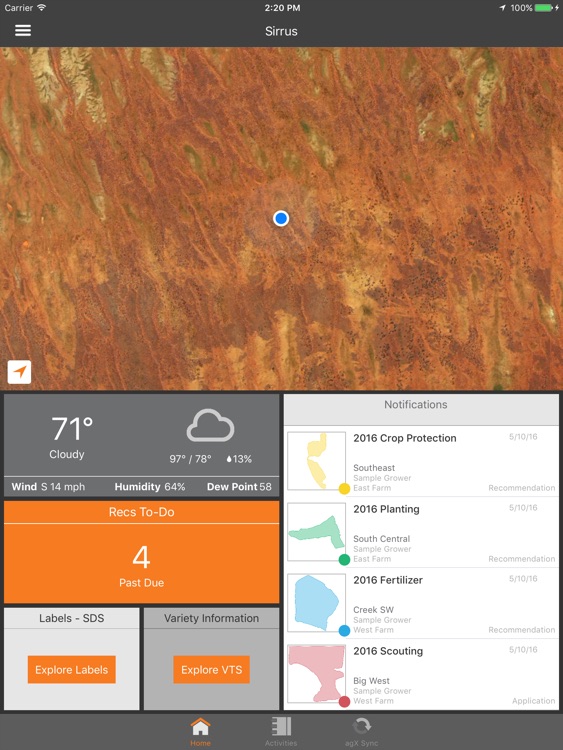 Sirrus for iPad