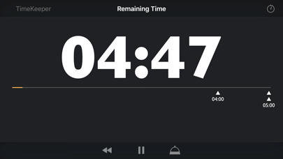 Screenshot #2 pour TimeKeeper for Presentation