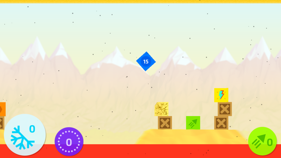 #4. Escbox – run, jump, avoid lava (iOS) 由: Gennady Pucherevin