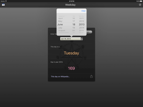 Screenshot #5 pour Weekday Lite