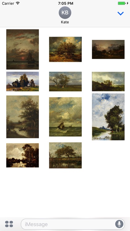 Jules Dupre Artworks Stickers