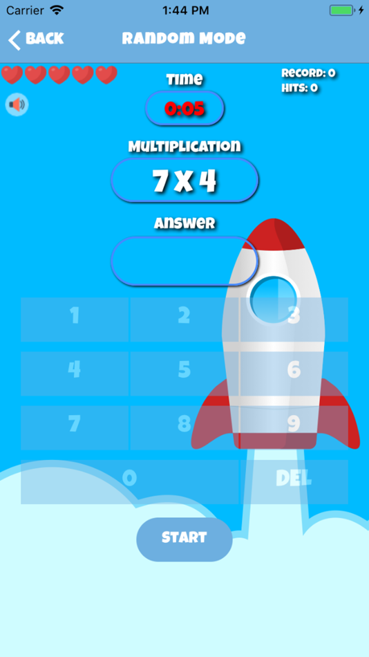 #5. Multiplication Table-Math Game (iOS) Podle: Rodrigo Santos