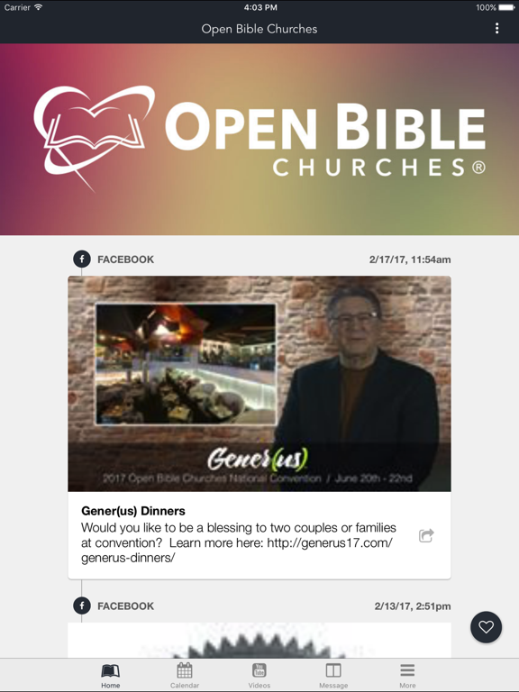 Screenshot #6 pour Open Bible Churches