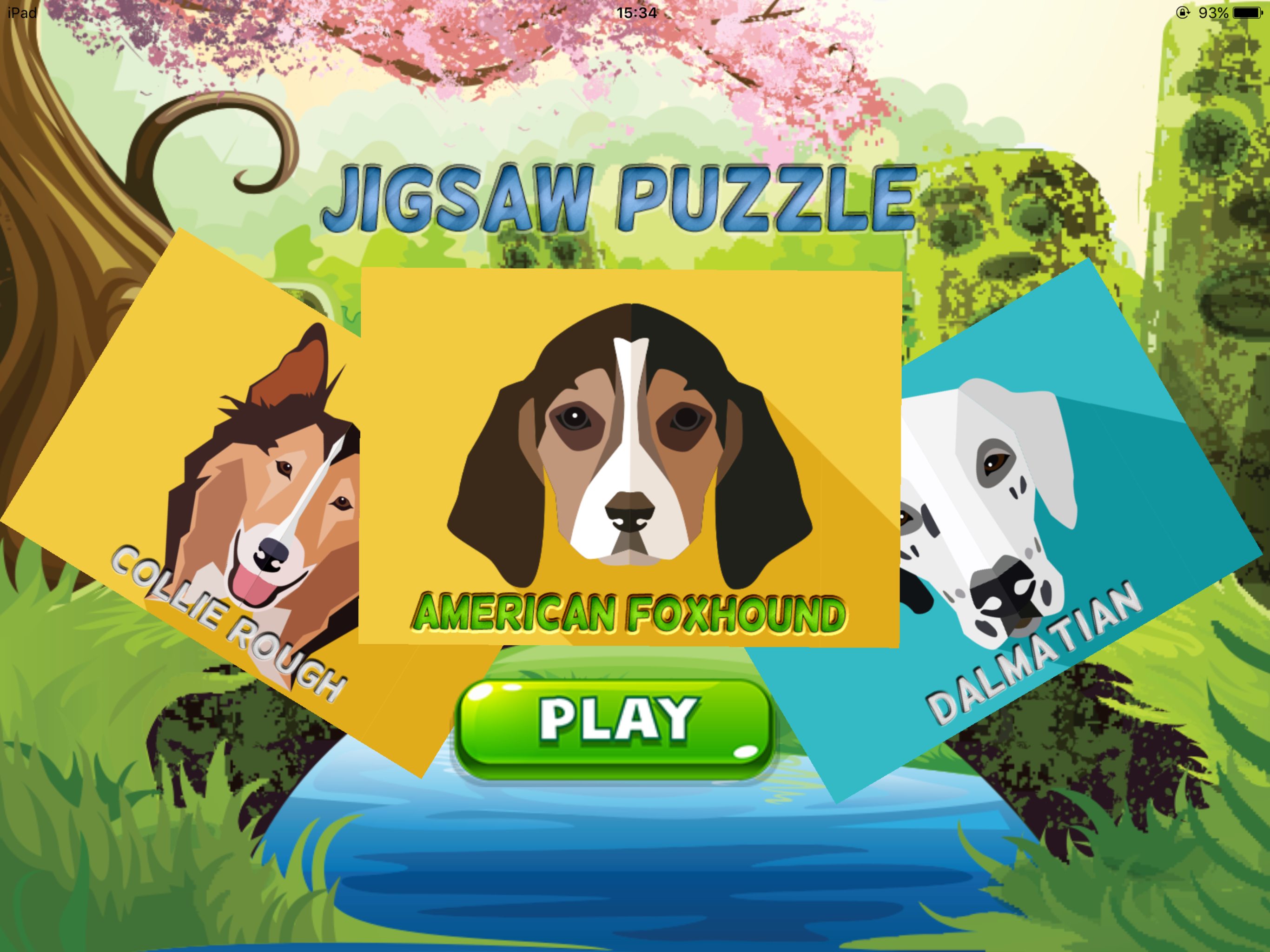 dog quiz jigsaw puzzle games for kids 2 to 7 years