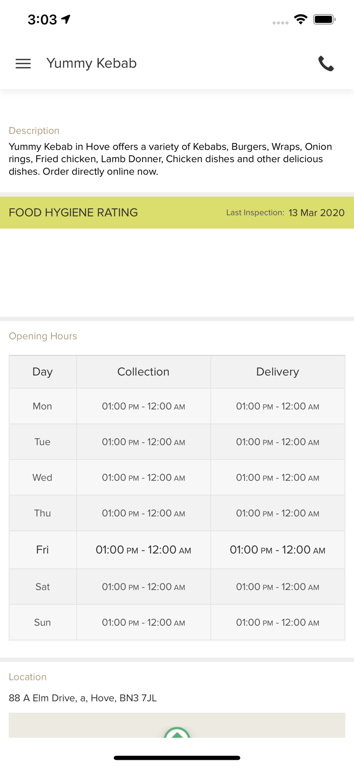 Yummy Kebab Hove