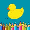 The Ducks Coloring Pages For Kids And Toddler