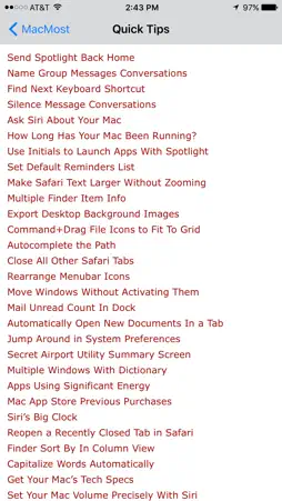 MacMost screenshot 4