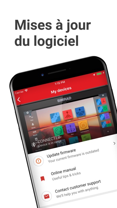 Screenshot #2 pour Simrad: Companion for Boaters