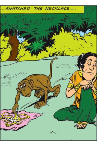 Jataka Tales -Queen's Necklace - Amar Chitra Katha screenshot 3