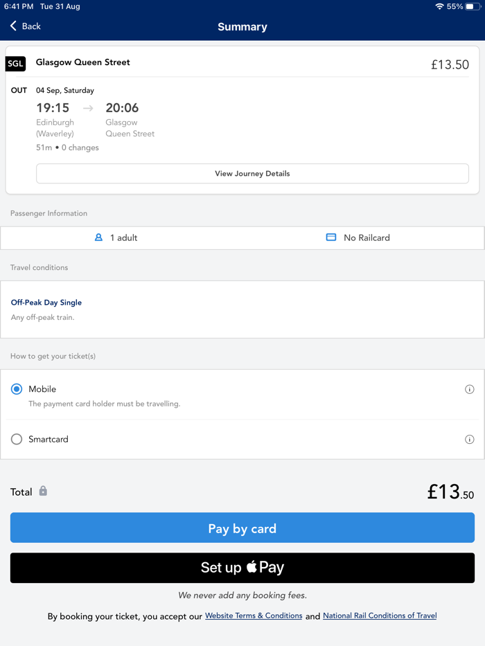 ScotRail Train Times and Tickets