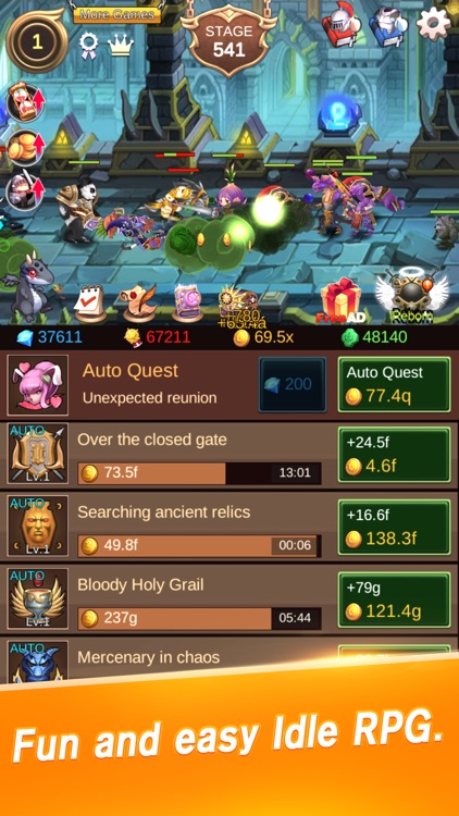 Rebirth Master - Idle RPG