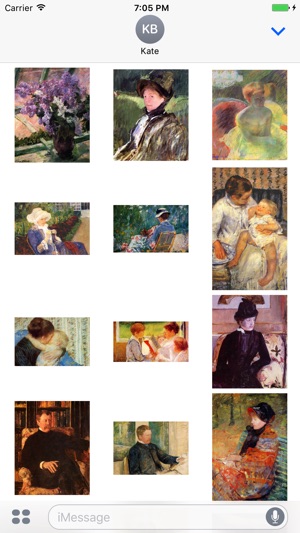 Mary Cassatt Artworks Stickers(圖4)-速報App
