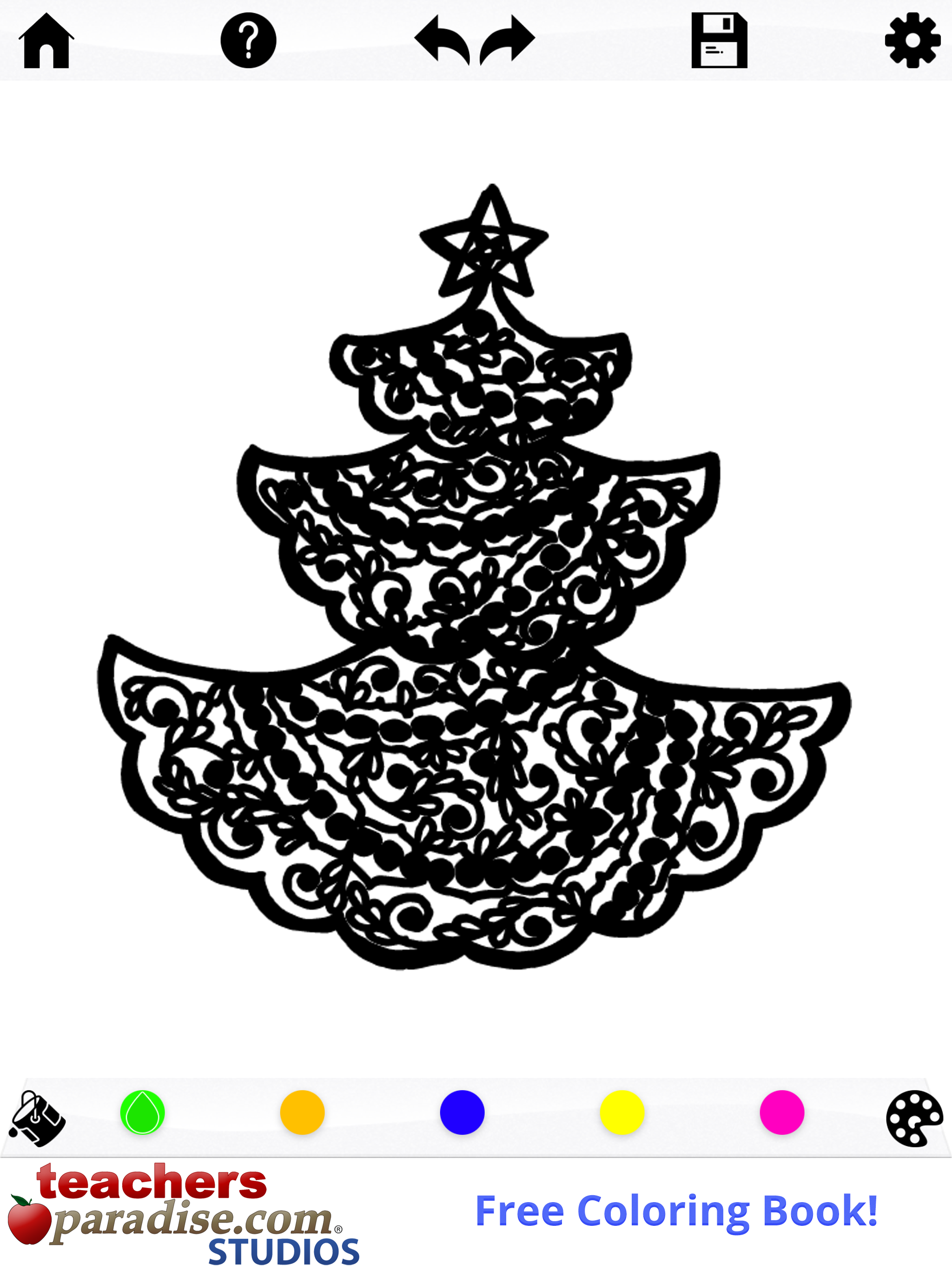 Christmas Coloring Book for Adults
