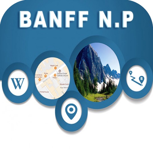 Banff National Park Offline City Maps Navigation icon