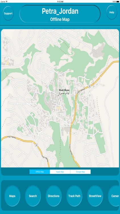 Petra Jordan Offline City Maps with Navigation