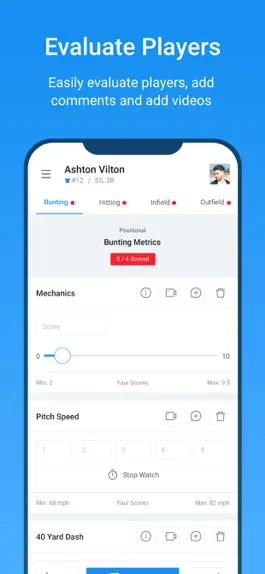 Game screenshot SkillShark Athlete Evaluations hack