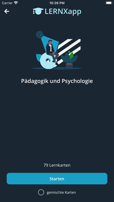 LERNXapp Kinderpflege Screenshot