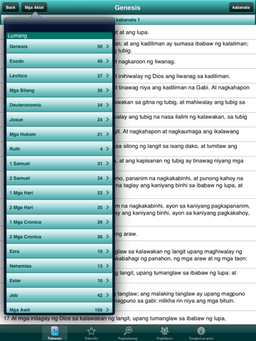 Holy Bible in Filipino Offline screenshot 4