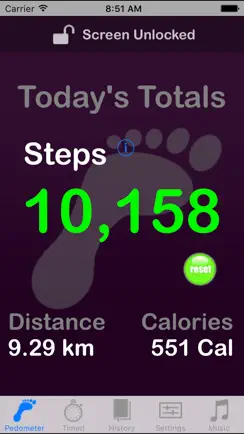 Pedometer Lite iPhone image 1