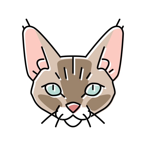 Devon Rex Cat Stickers icon