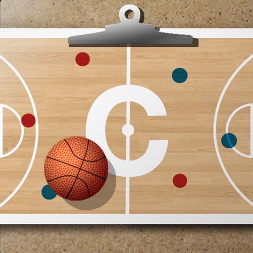 Basketball coach's clipboard