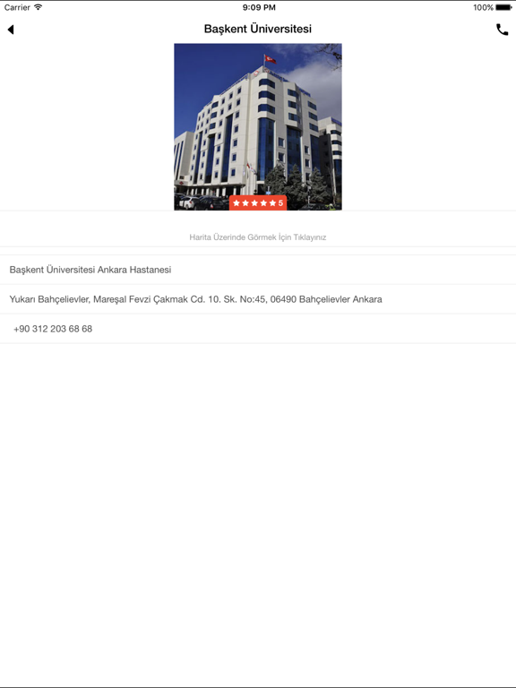 Screenshot #5 pour Başkent Üniversitesi Hastaneleri