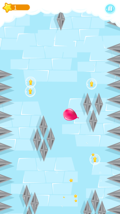 Screenshot #1 pour jeux magique couleur ballon flottant dans le ciel