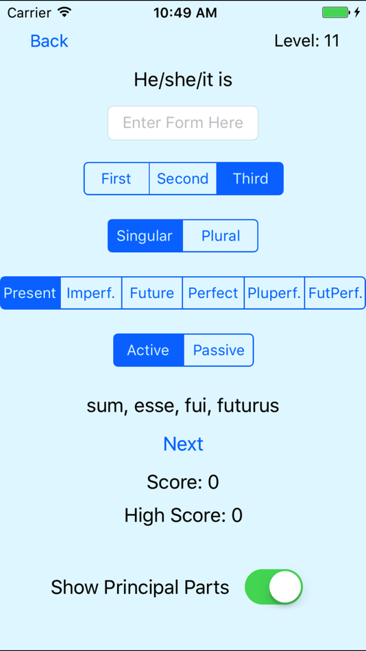 #3. Latin App (iOS) 由: Andrew Sweet