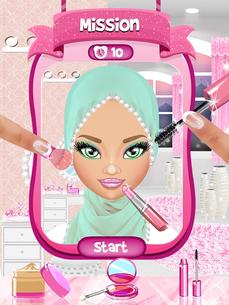 Princess Hijab Makeover Salon (Go Work, Shop etc) screenshot 4