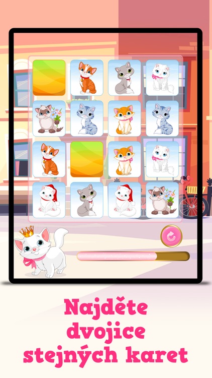 Kočky a kočičky : Paměťové hry pro malé děti