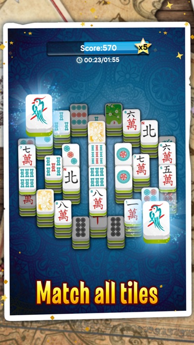 Mahjong Solitaire Dragon screenshot 1