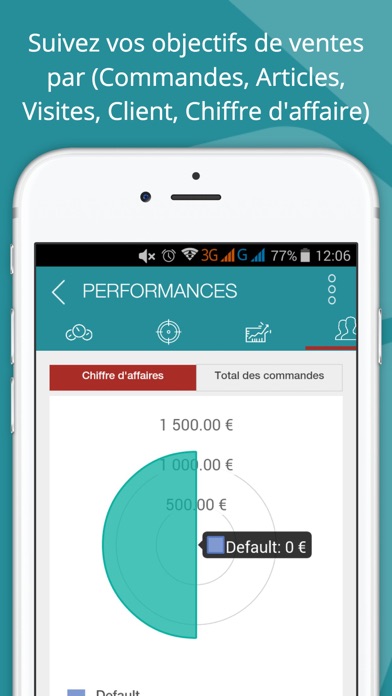Screenshot #2 pour Application de Prise de Commandes pour Commerciaux