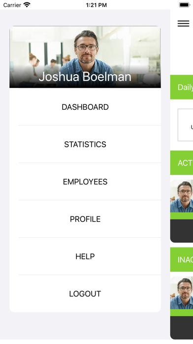 AWAY Business Screenshot