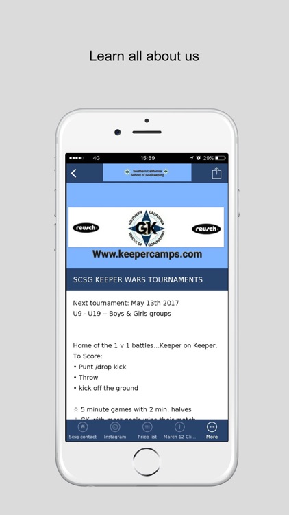 SCSG Goalkeeper Training