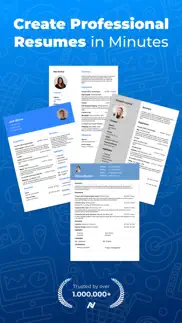 resume maker builder iphone screenshot 1