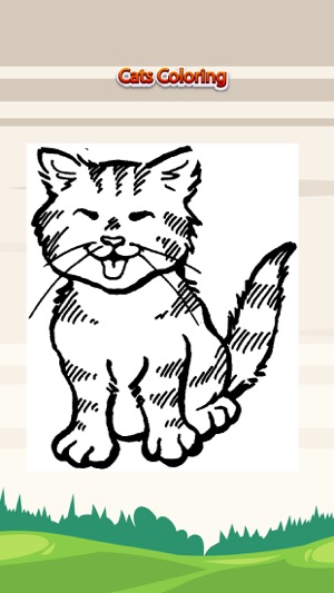 Kitten Cat Coloring Book for Kids Game Preschool(圖1)-速報App