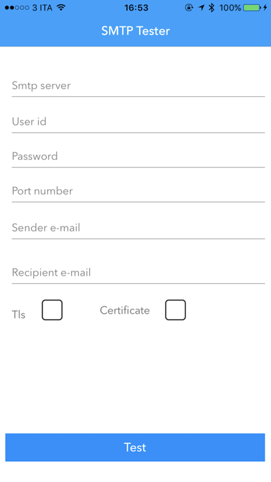 Screenshot #1 pour Smtp Tester